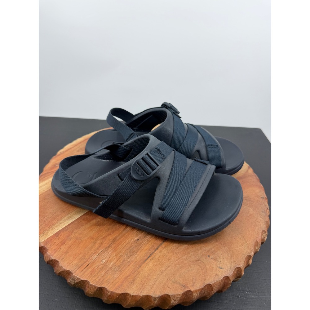 Chaco Chillos Sport Sandals Mens Size 8 Navy Blue Adjustable Straps JCH108029